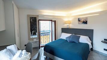 Dupleks Superior, pemandangan laut | Brankas dan Wi-Fi gratis