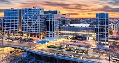 By Tripla & Train Station | King Bed · 55 TV · Gym