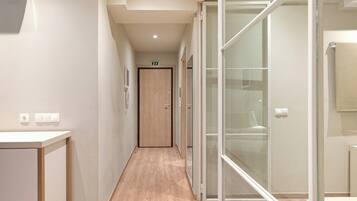 Appartamento Deluxe, 1 camera da letto, vista città | Interni