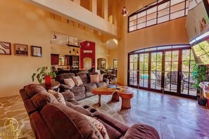 Living area - Villa Mar Serena - Cabarete Beach (Cabarete)