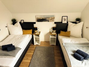 4 chambres, accès Internet, draps fournis