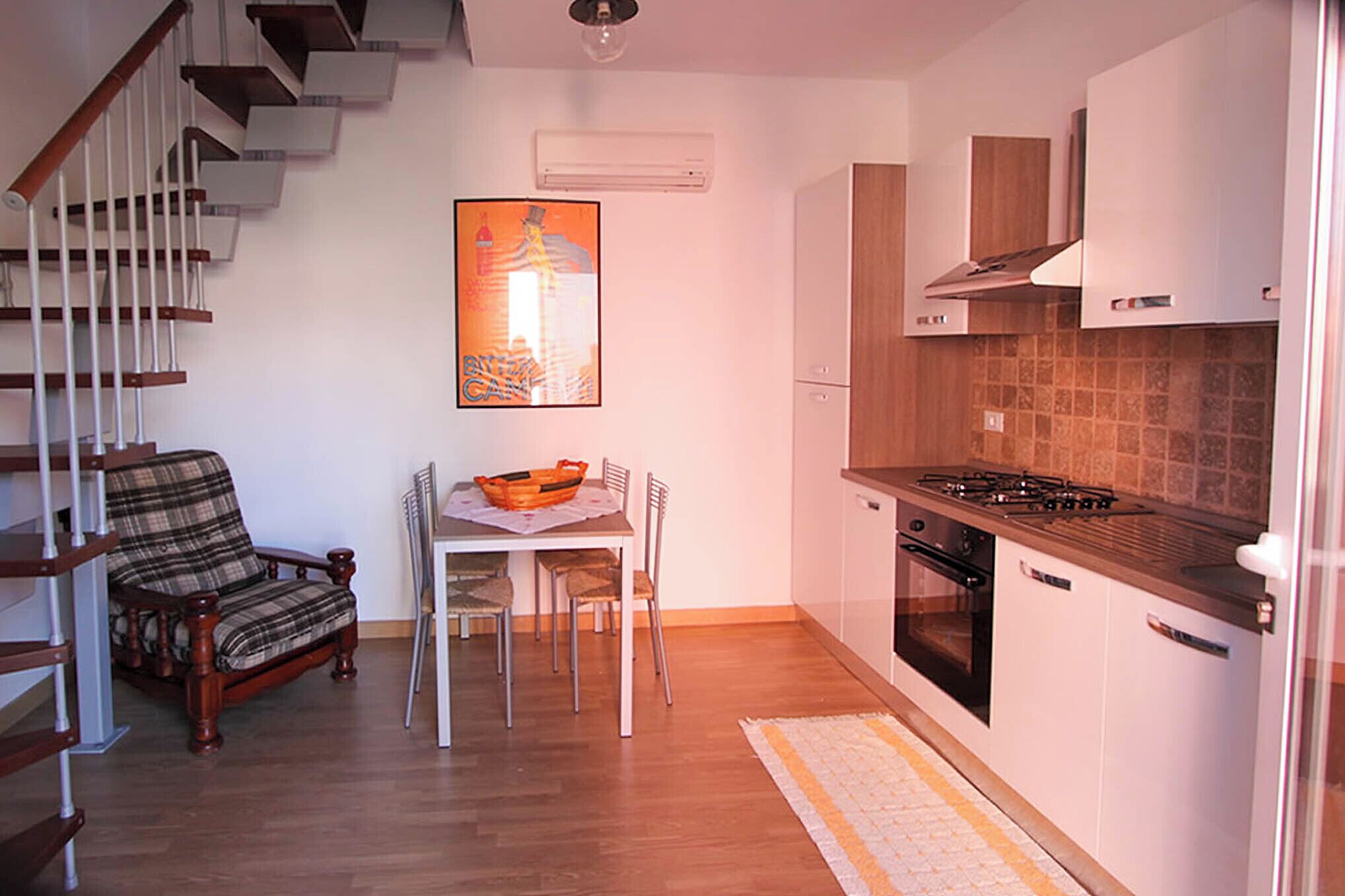 Apartment | Private kitchen | Fridge, oven, stovetop, cookware/dishes/utensils