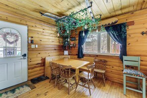 Interior - Family Cabin! Close to Greenbrier River & Snowshoe (Cass)