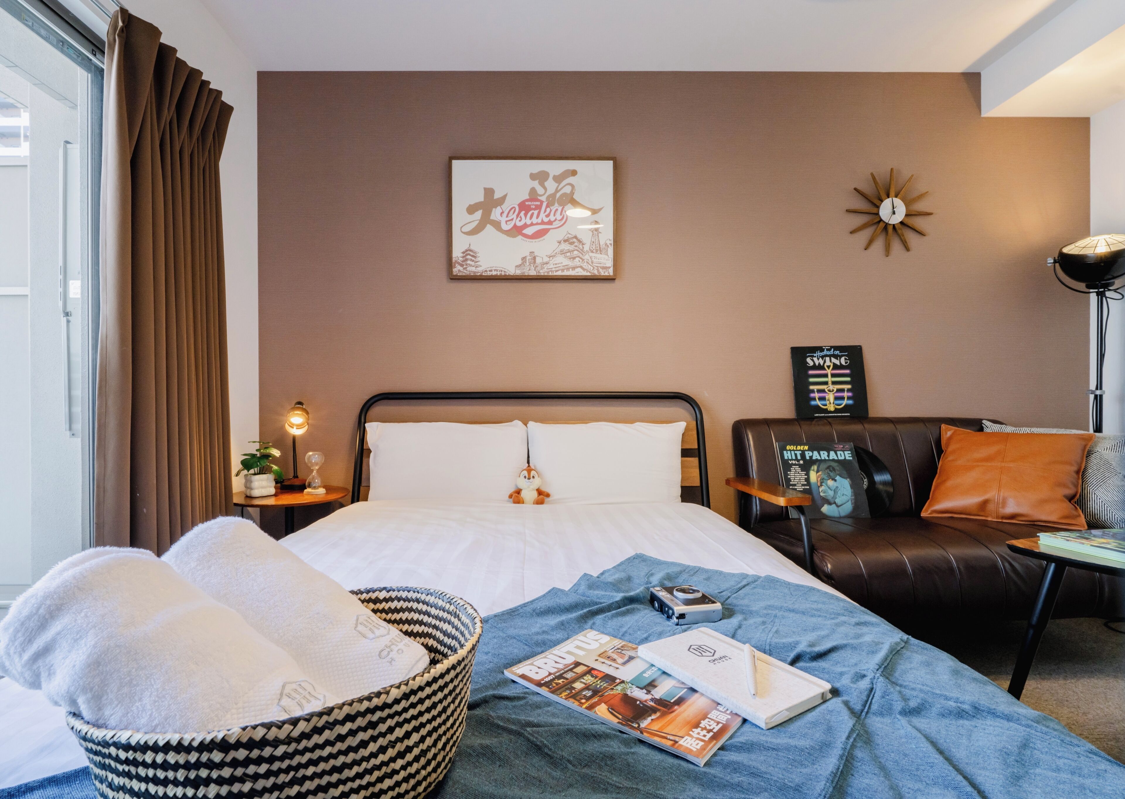 Blackout curtains, iron/ironing board, free WiFi