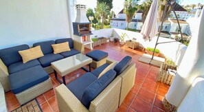 House, 4 Bedrooms, Balcony, Garden View | Terrace/patio - Modern Townhouse 7min Walk Beach and 15 to Duquesa (Manilva)