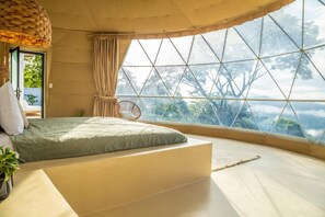 Free WiFi, bed sheets - Magnificent Ocean view Glamping by BOTKa in Puerto Carrillo (Puerto Carrillo)