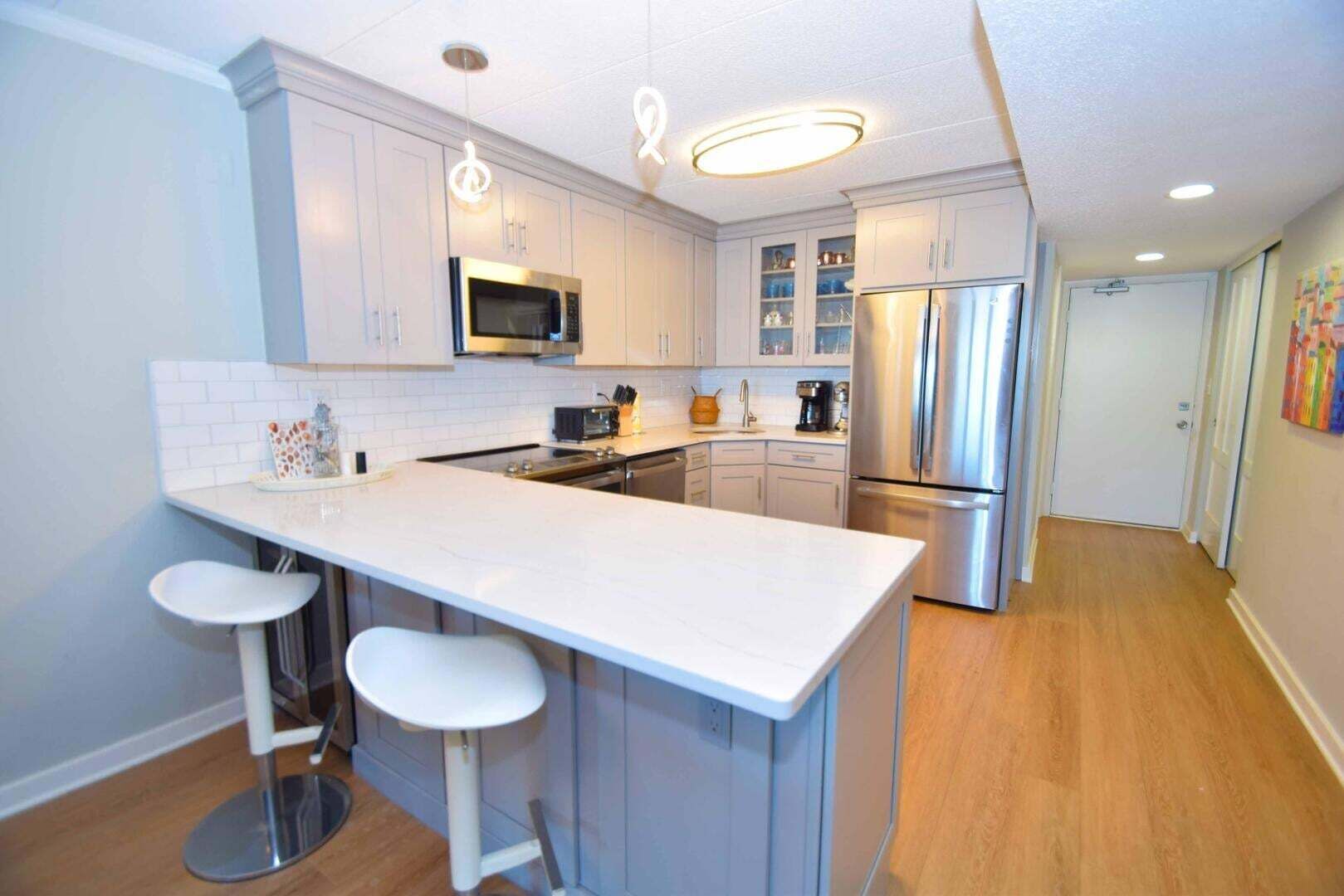 Condo, 2 Bedrooms | Private kitchen | Fridge, coffee/tea maker, toaster