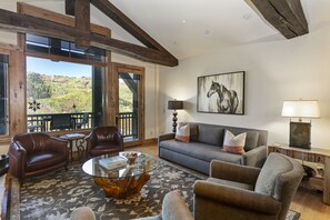 Appart'hôtel, 2 chambres | Coin séjour