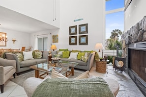 Condo, 3 Bedrooms | Living area - Shoreline Towers T/h 10 3 Bedroom Condo (Destin)