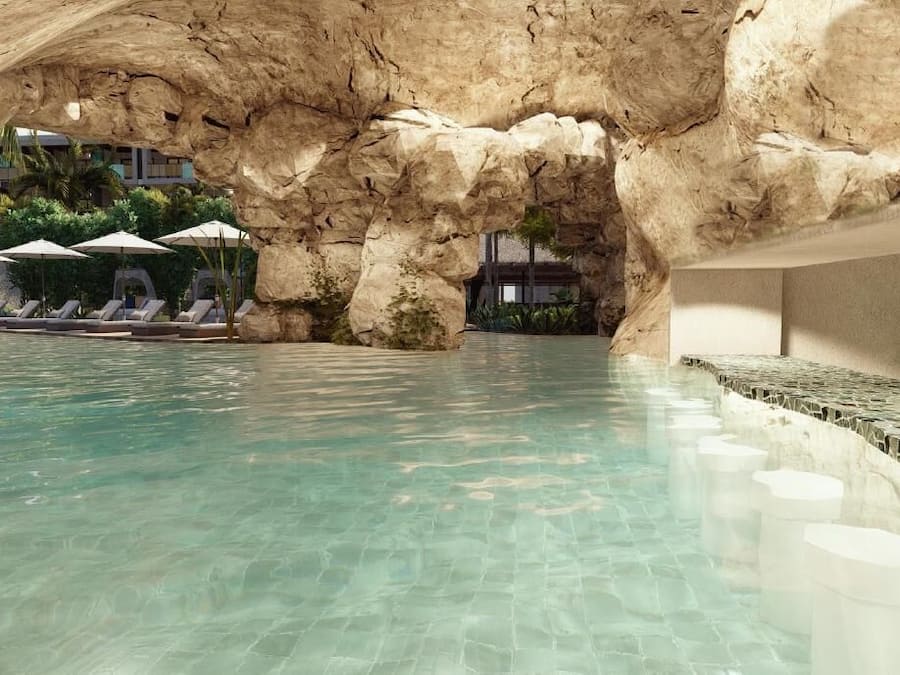 7 bars/lounges, 3 swim-up bars, beach bar