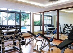Fitness facility - Spacious Studio l Canal View l The Greens (The Greens)