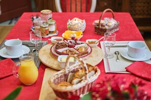 Repas de petit déjeuner