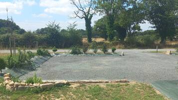 Overnatningsstedets område