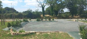 Overnatningsstedets område