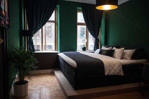 City Double or Twin Room, City View | Free WiFi - Greenbrook Green Suites (Aalborg)