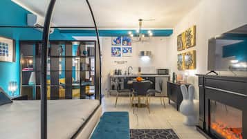 1 makuuhuone, silitysrauta/-lauta, ilmainen Wi-Fi, vuodevaatteet