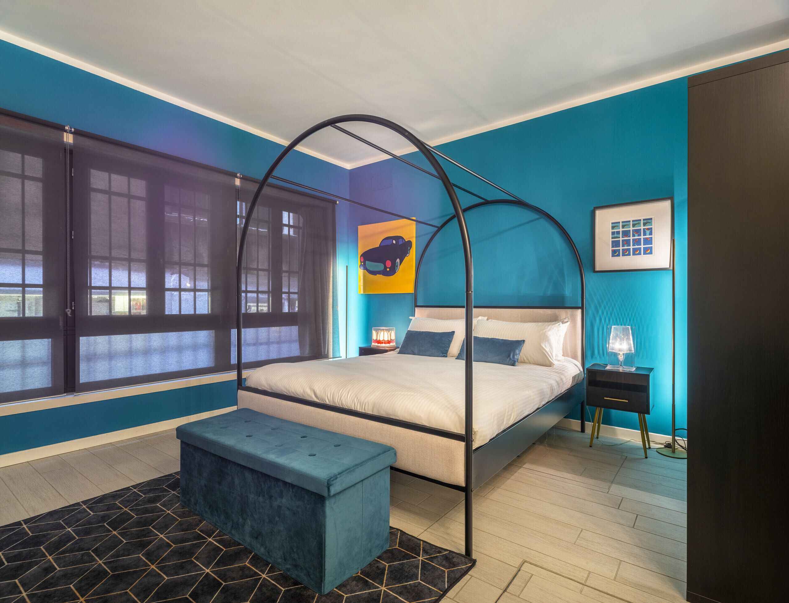 1 sovrum, strykjärn/strykbräda, gratis wi-fi och sängkläder