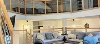 Loft and house 16personnes Terrace and garden outdoor sauna mid-March!