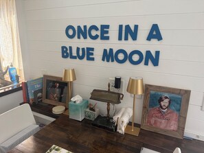 Dining - Once in a Blue Moon Tiny house with porch Gazebo and additional LivingQuarters (Fairmount)