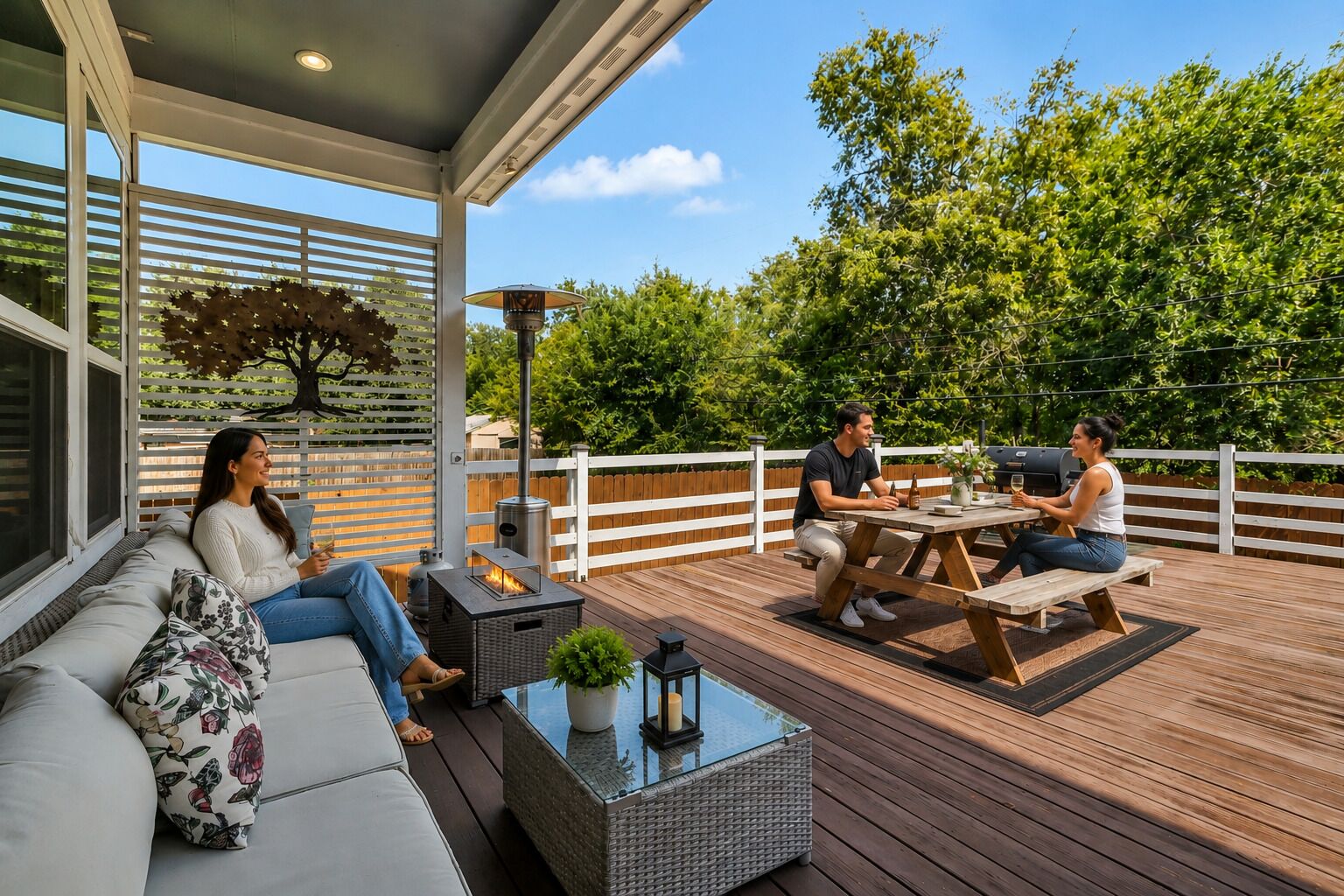 Outdoor dining