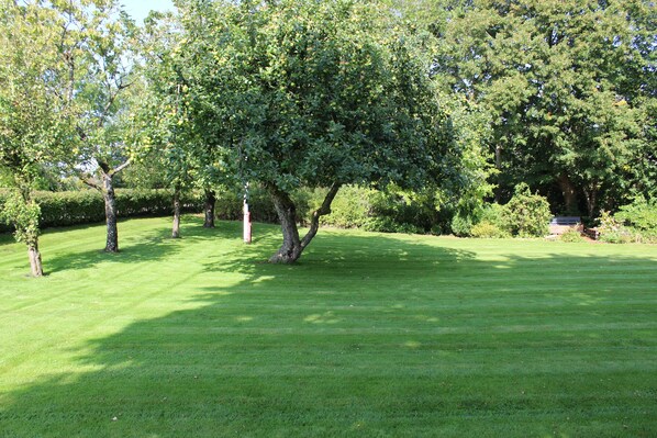 Property grounds - Stay Billund – lovely holiday apartment just 5 minutes from Legoland (Vandel)