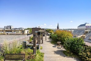 Apartment, Multiple Bedrooms, Balcony, City View | Exterior - Quiet Studio in Oslo Center Queen Bed & Rooftop (Oslo)