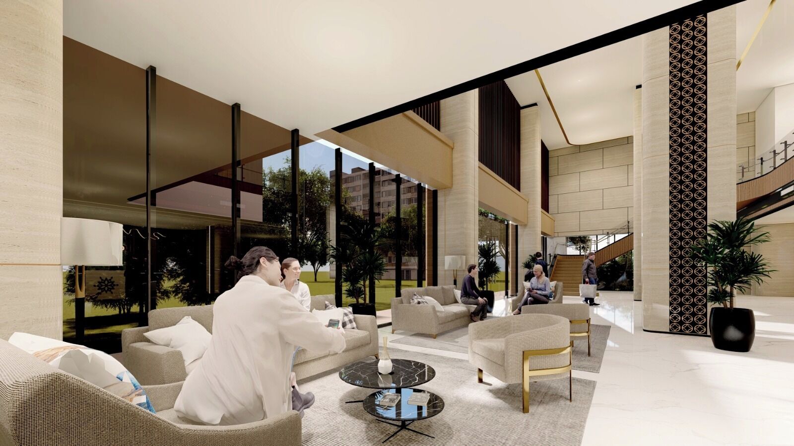 Double Room, Garden View | Lobby