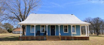 3-bedroom farmhouse on 2 acres.