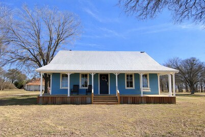 3-bedroom farmhouse on 2 acres.
