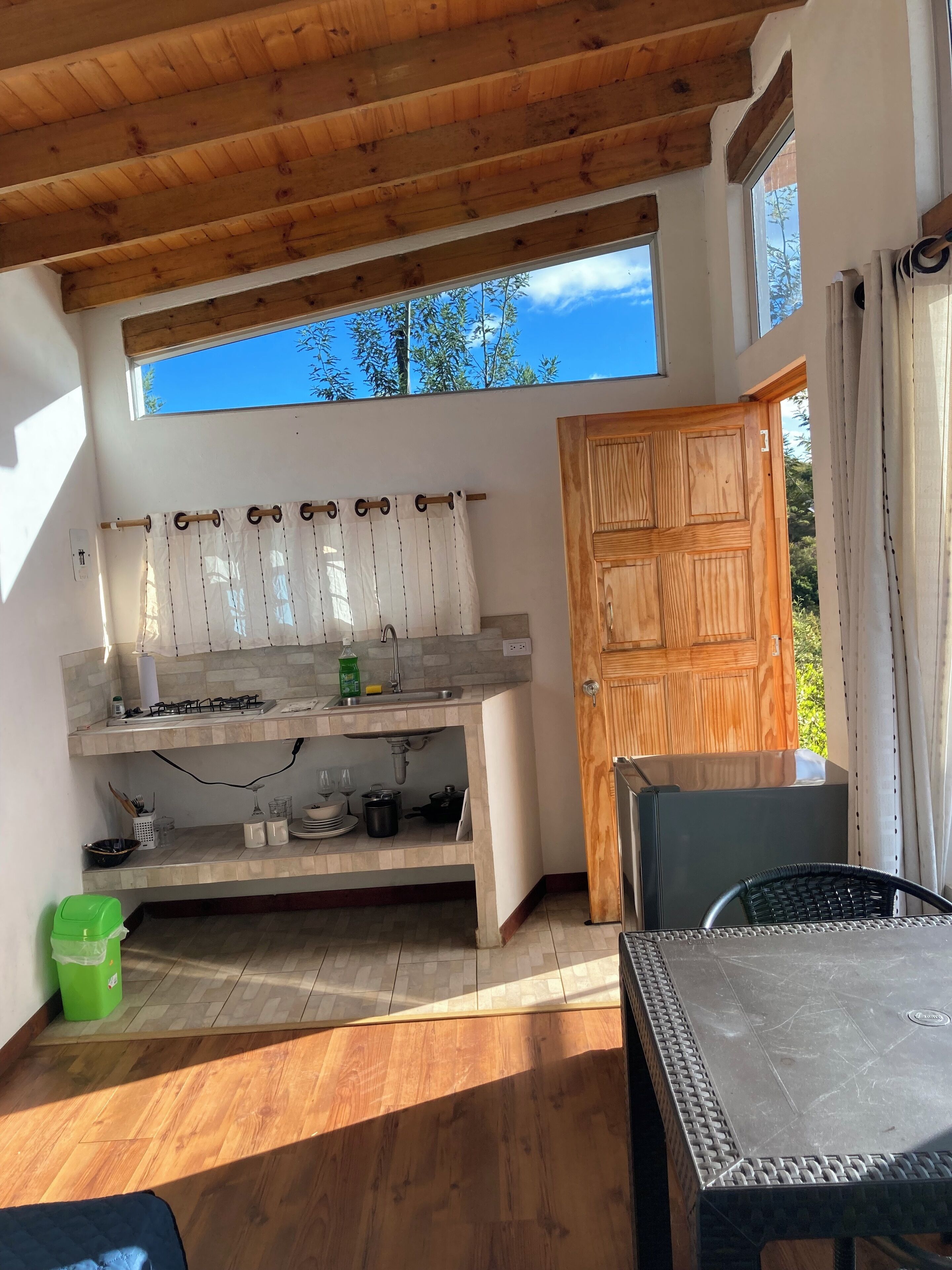 Cabana clássica, vista para o lago | Parte interna