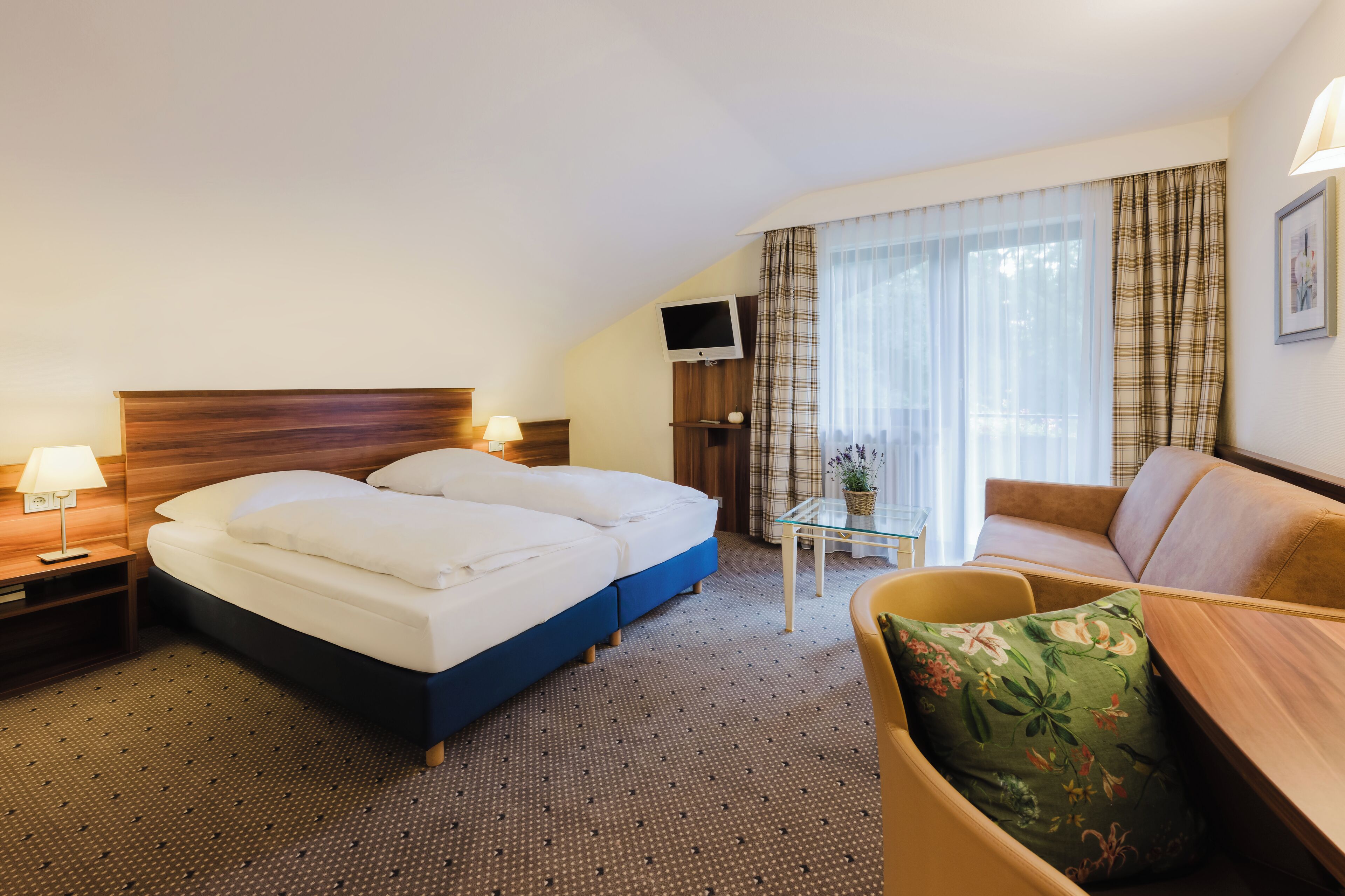 In-room safe, desk, laptop workspace, blackout drapes