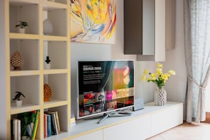 Living area - Lemon House (Rome)