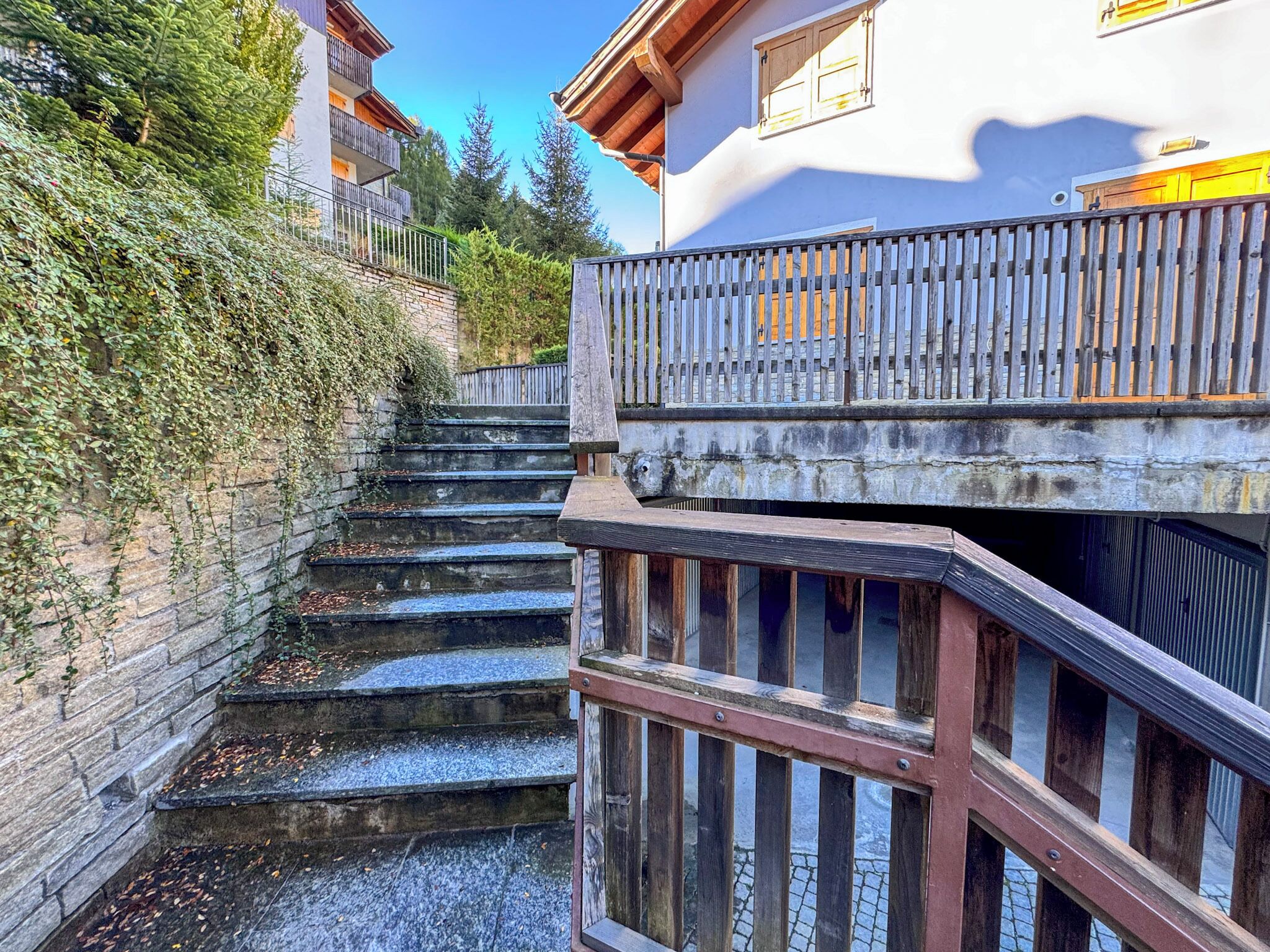 Entrée de l’hébergement