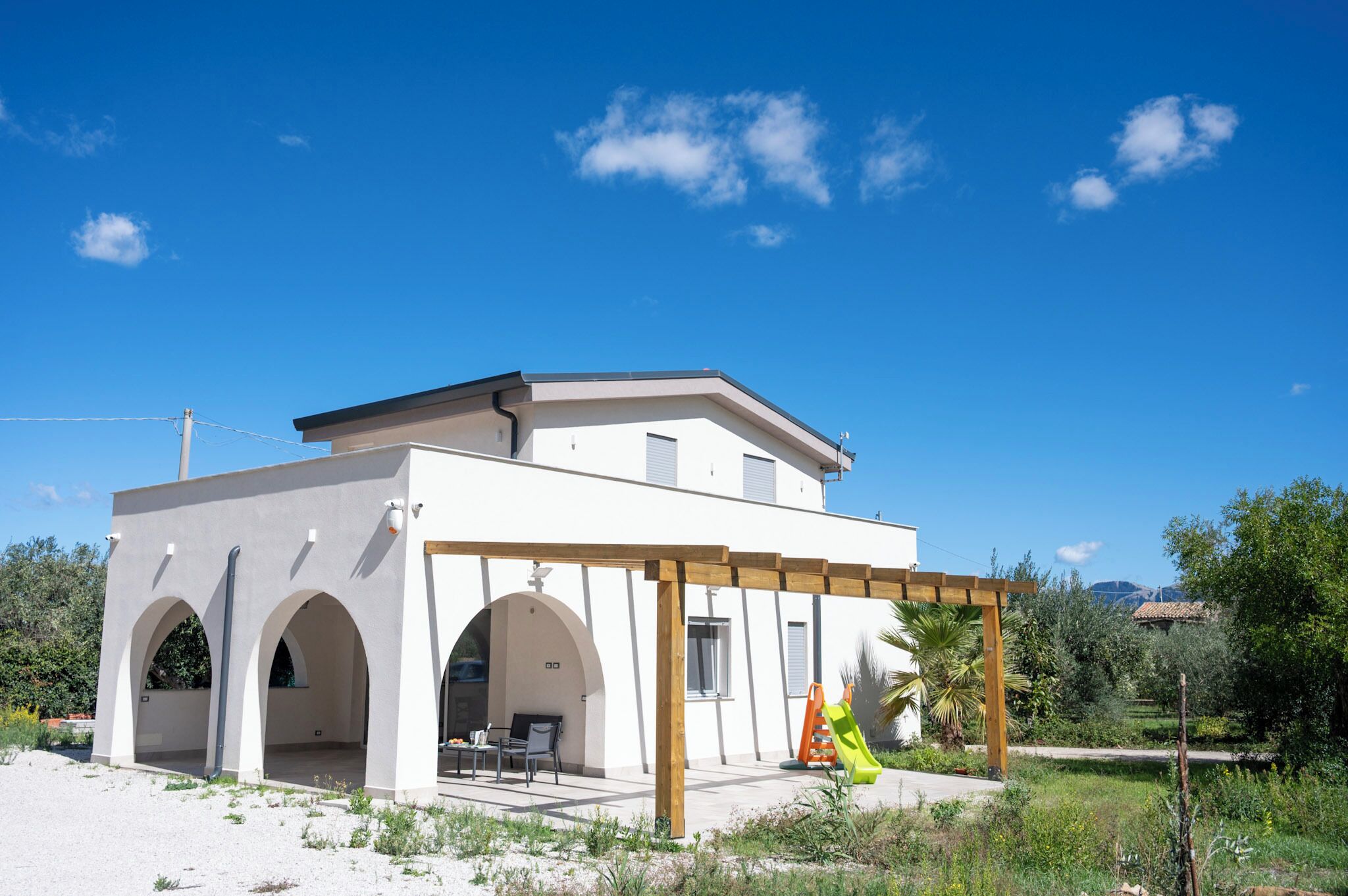 Façade de l’hébergement