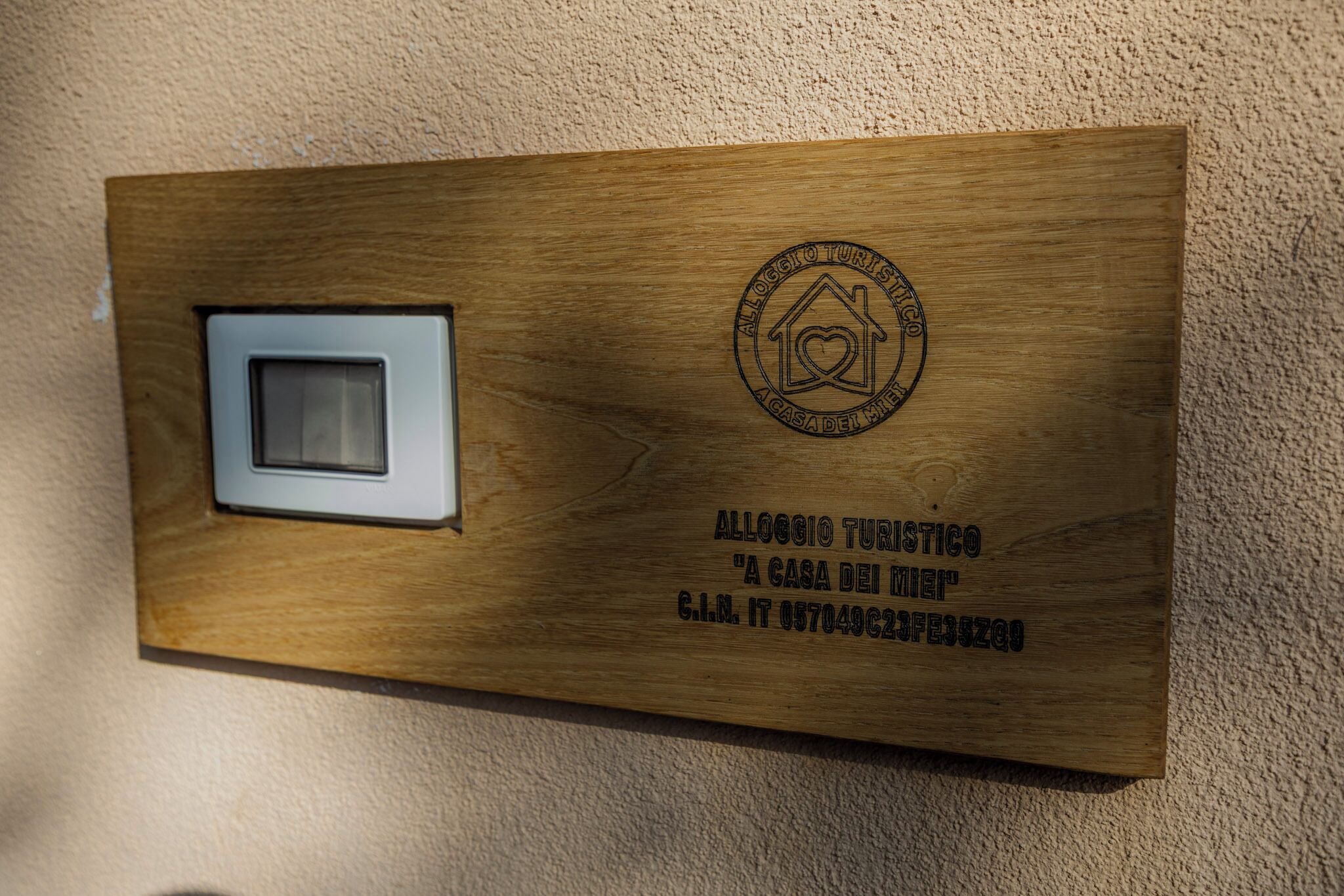 Entrada al alojamiento