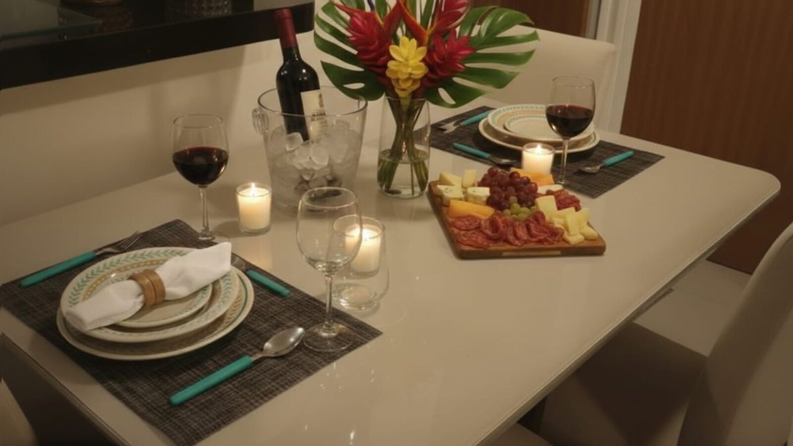 Opções para refeição