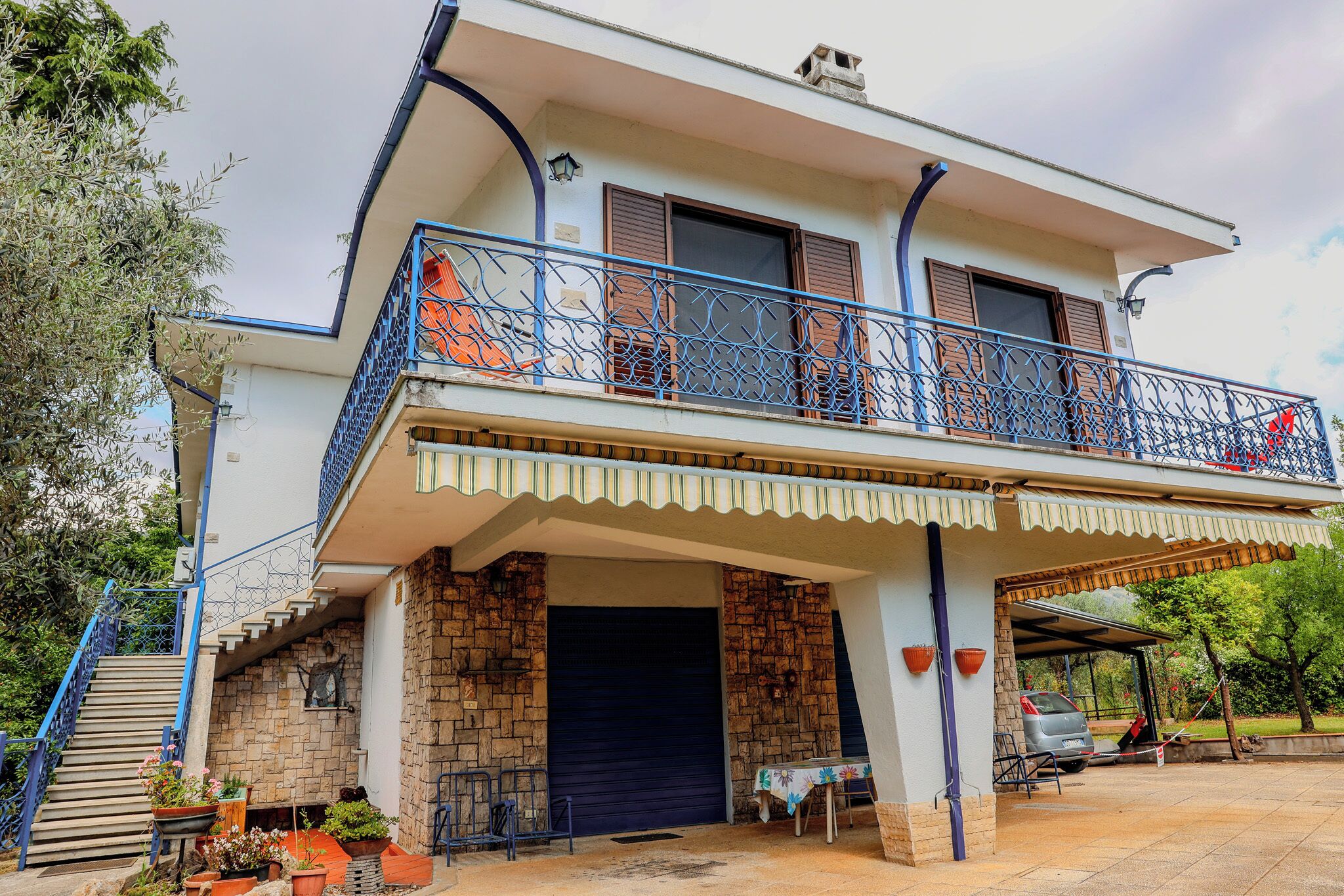 Fassade der Unterkunft