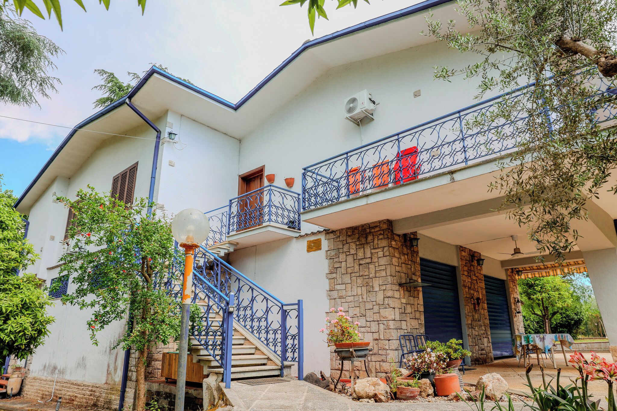 Facciata della struttura