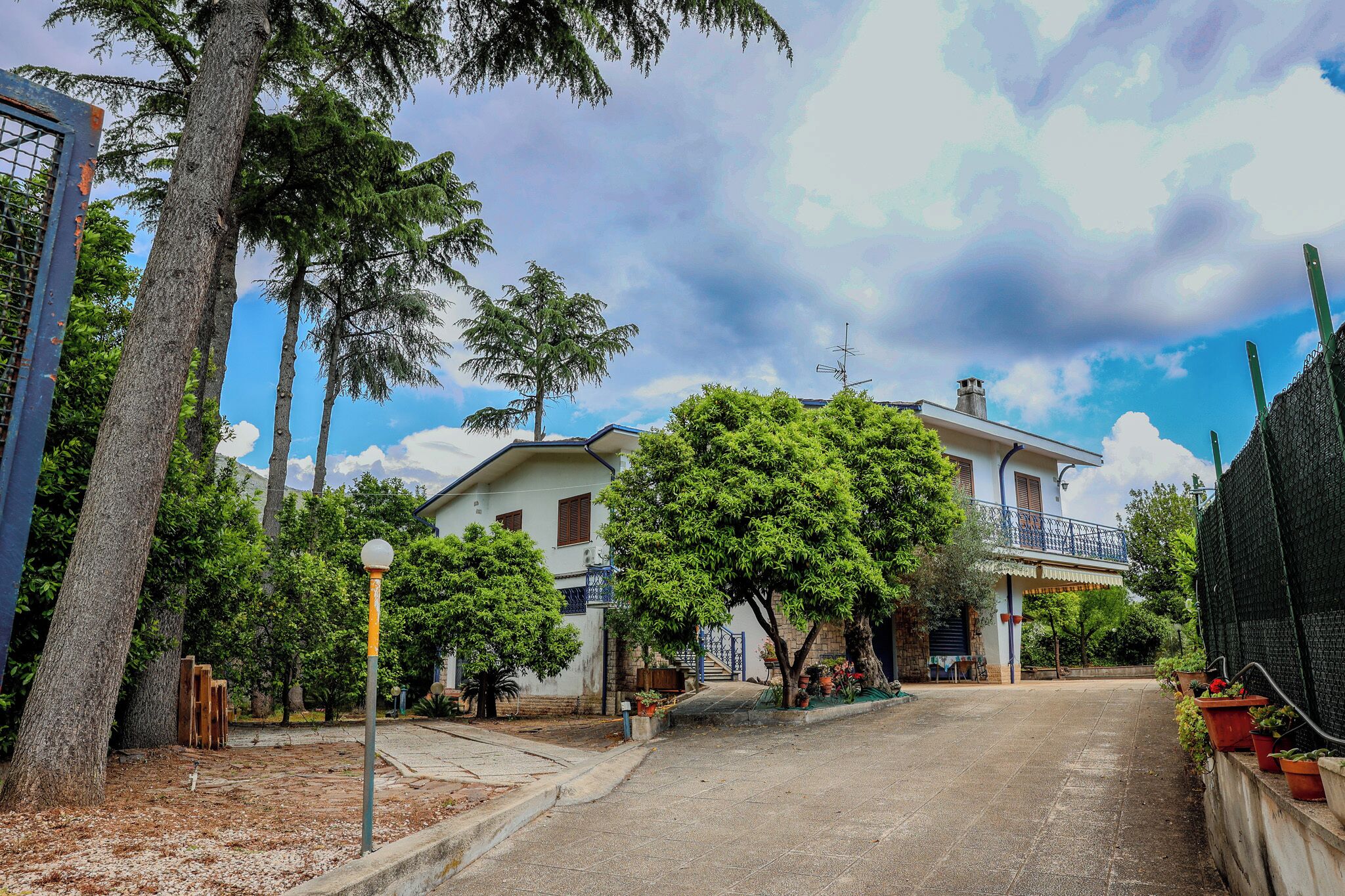 Fachada de la propiedad