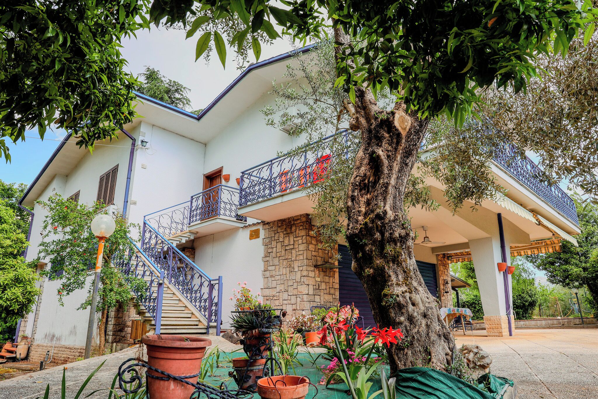 Fassade der Unterkunft