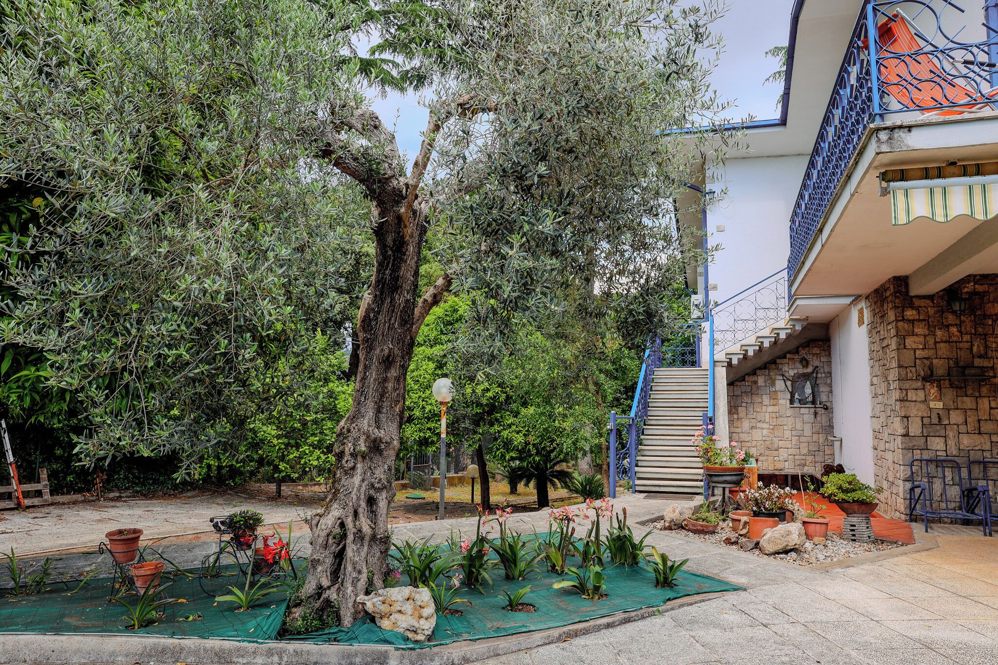 Fassade der Unterkunft