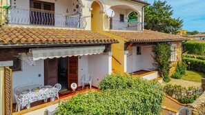 Fassade der Unterkunft