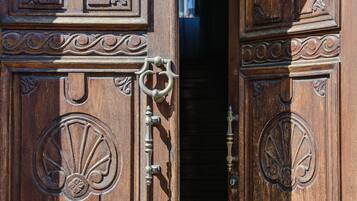 Entrada da propriedade