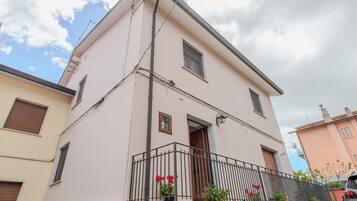 Fassade der Unterkunft