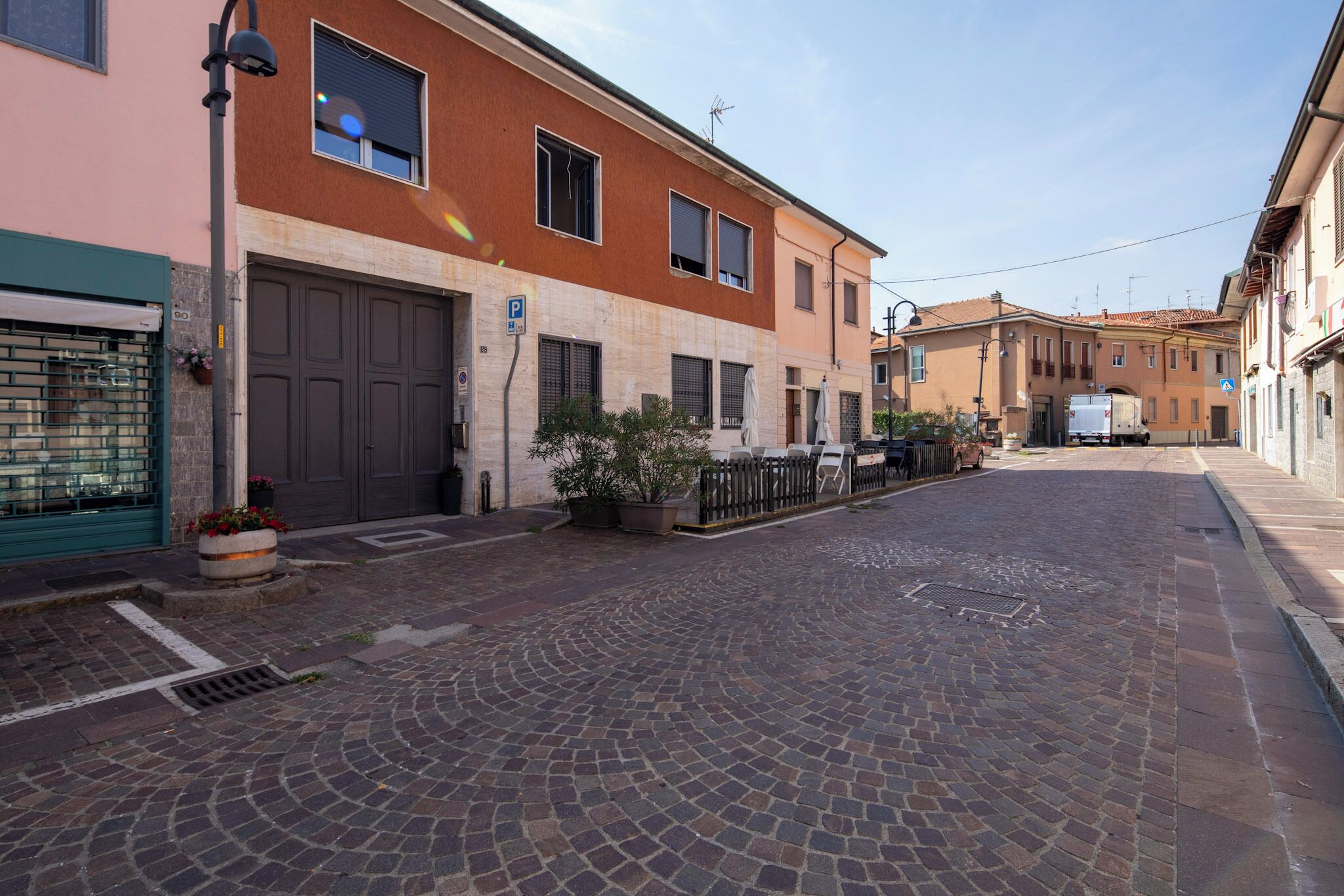 Façade de l’hébergement