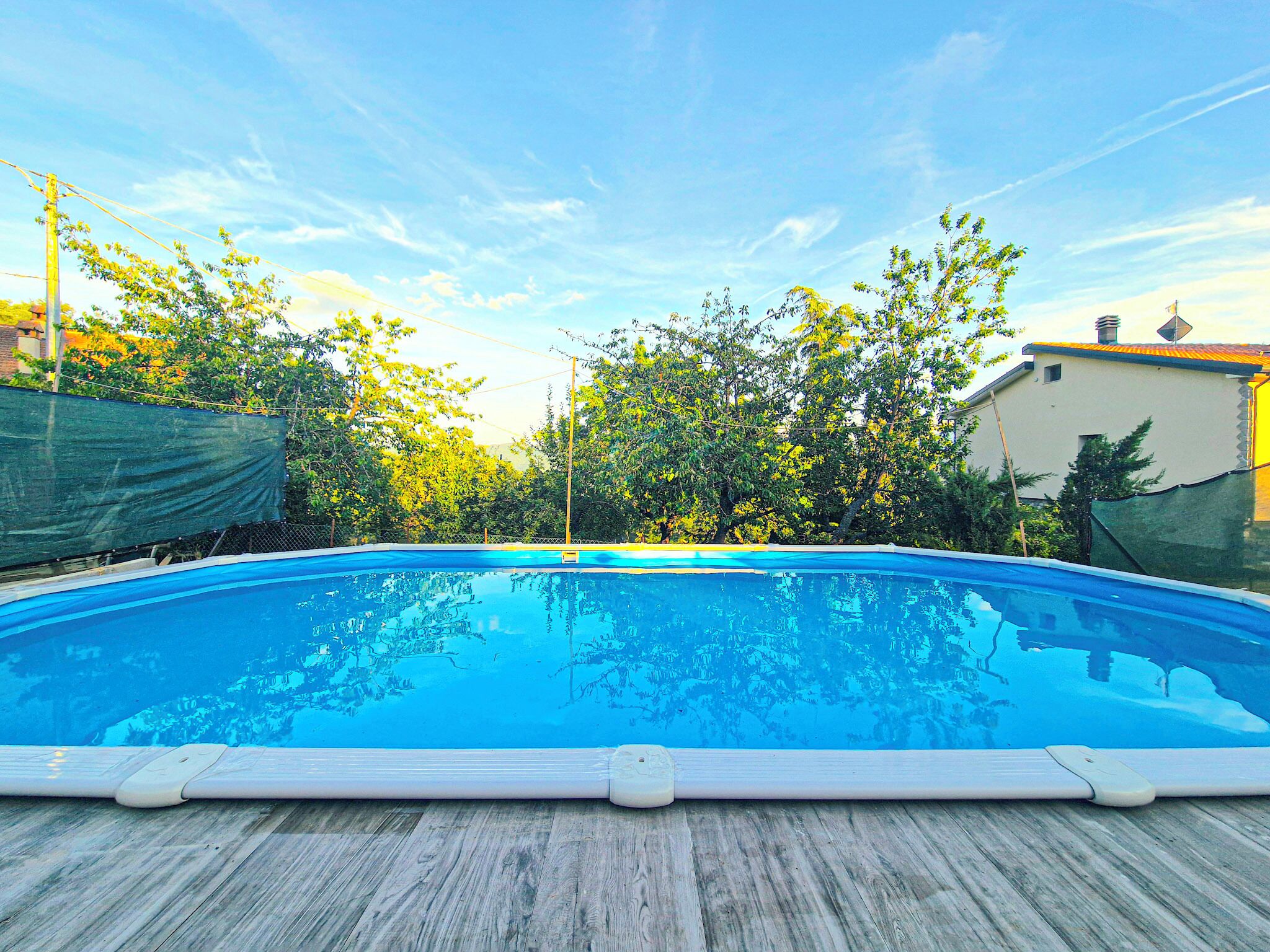 Seasonal outdoor pool