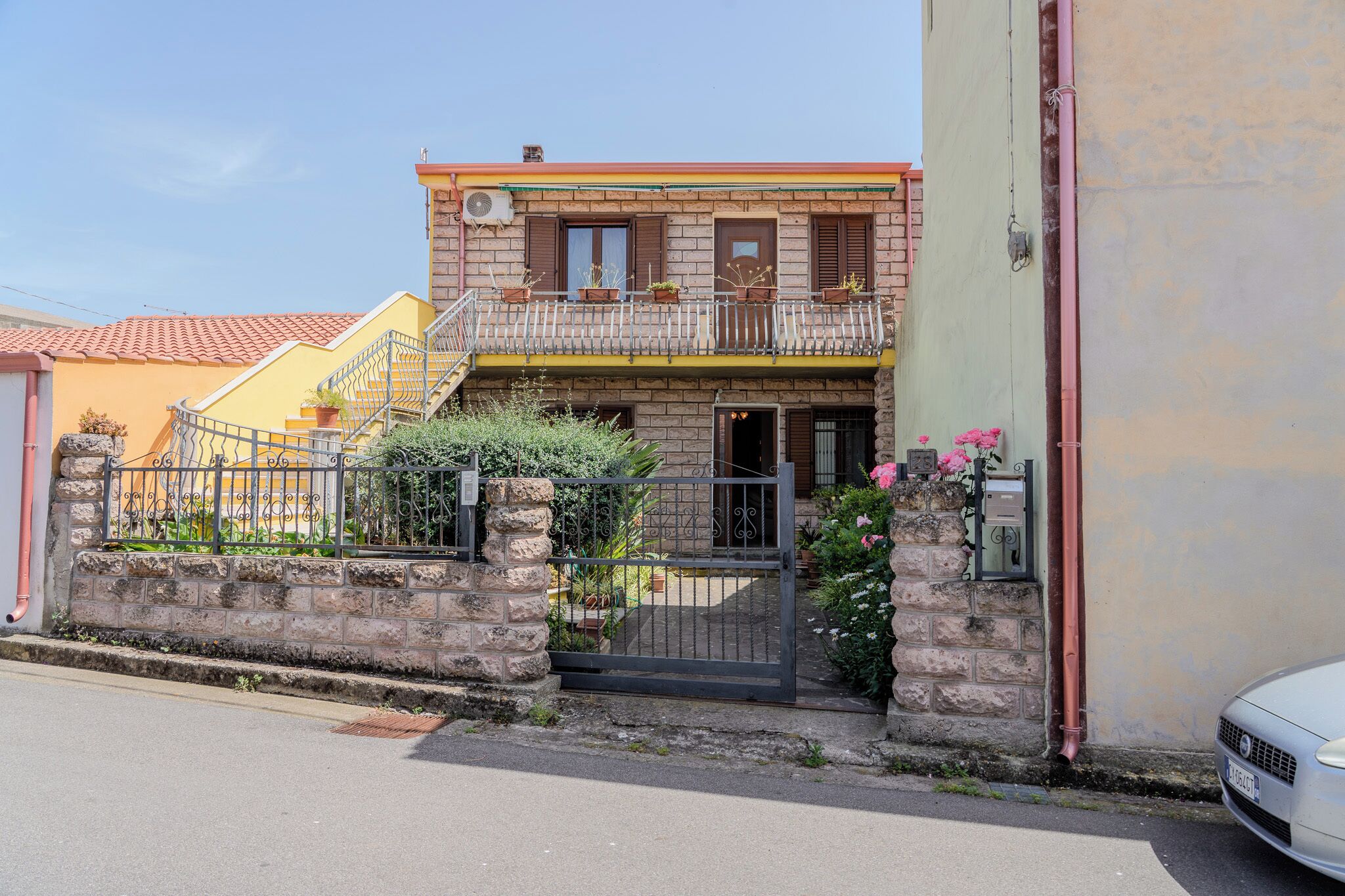 Fassade der Unterkunft