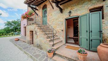 Facciata della struttura