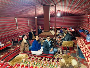 Dining - Wadi rum camp with climbing adventure (Wadi Rum Village)
