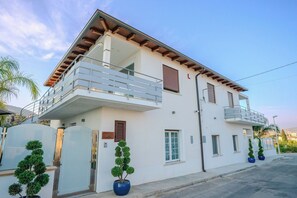 Façade de l’hébergement